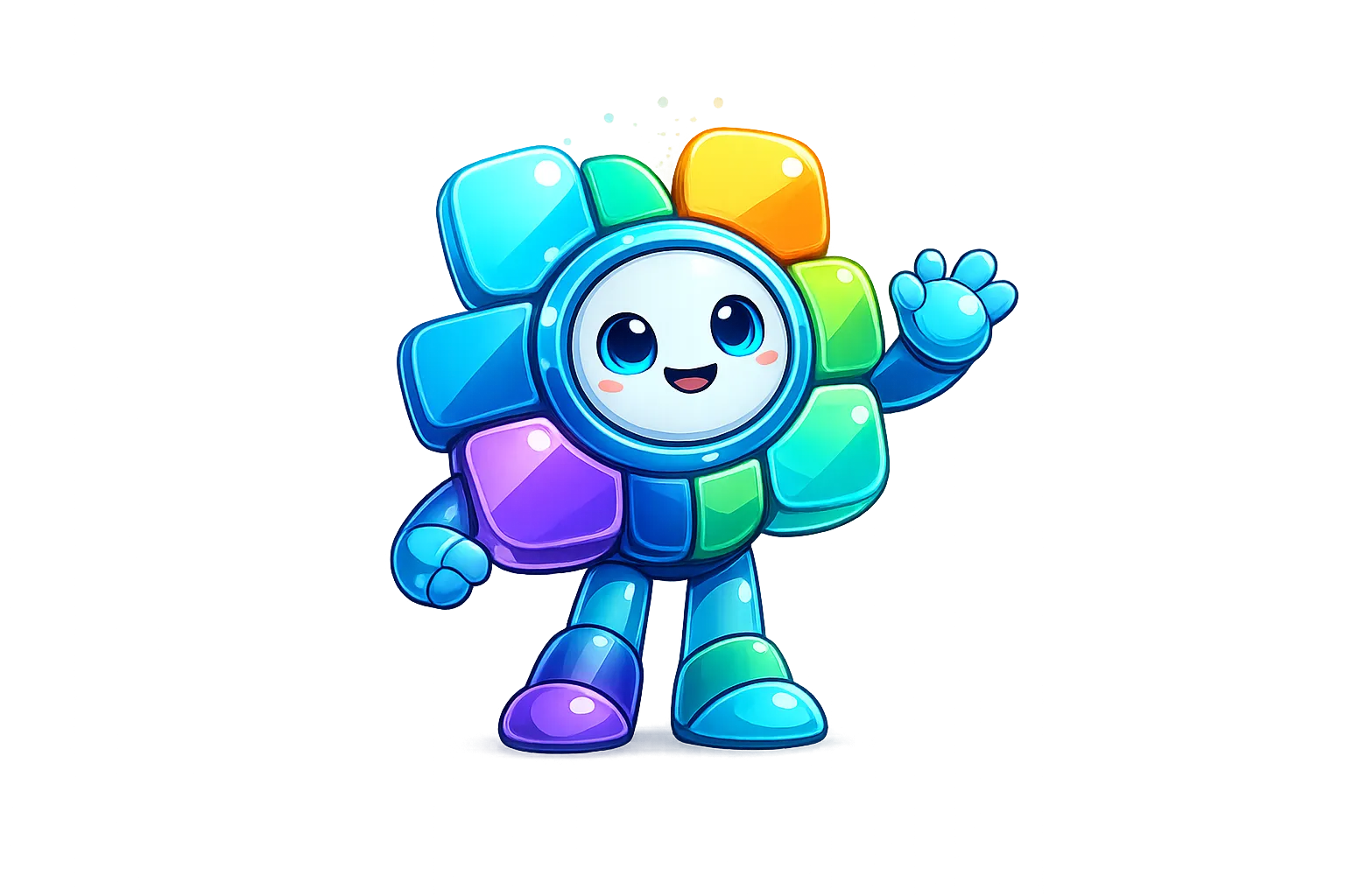 Mascota de NuevasApps — Tu asistente para descubrir apps
